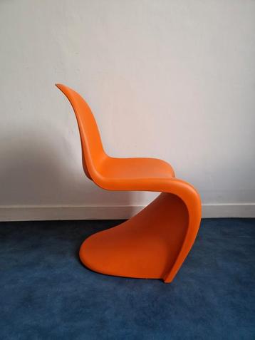 Verner Panton S chair - origineel - mandarin orange uit prod beschikbaar voor biedingen