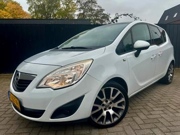 Opel Meriva 1.4 Turbo 88KW 2011 Wit AIRCO TREKHAAK APK ✅ beschikbaar voor biedingen