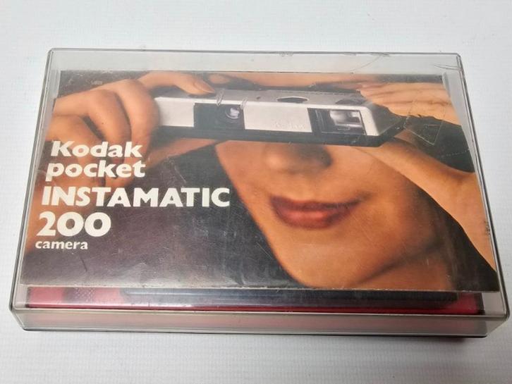 # Kodak Pocket Instamatic 200 Camera in Originele Doos, Audio, Tv en Foto, Fotocamera's Analoog, Gebruikt, Compact, Kodak, Ophalen of Verzenden
