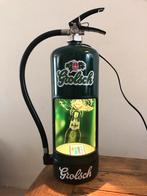 Grolsch brandblusser lamp, Ophalen of Verzenden, Nieuw, Reclamebord, Plaat of Schild, Grolsch