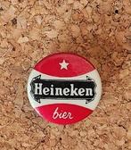 HEINEKEN Promotional Beer Round Badge PIN. c.1960 VINTAGE, Ophalen of Verzenden, Zo goed als nieuw