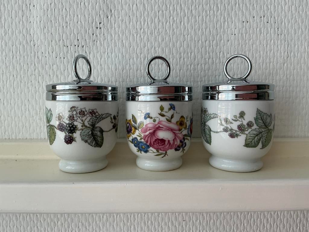 “Royal Worcester” Egg Coddlers, Ophalen of Verzenden