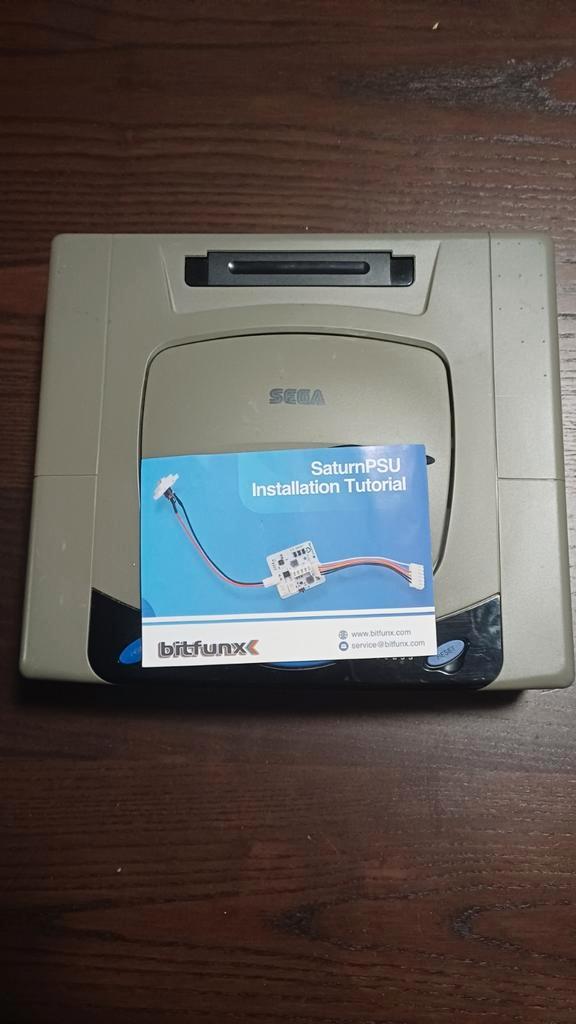 Sega Saturn Japans - nieuw psu & Getest!, Spelcomputers en Games, Spelcomputers | Sega, Gebruikt, Saturn of Dreamcast, Met 1 controller