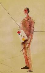 Constant A Nieuwenhuys(1920)Lithografie"De Schilder" Ges Gen, Ophalen of Verzenden