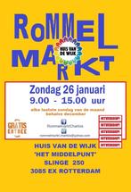 Rommelmarkt 26 januari, Rotterdam Zuidwijk, Drie personen of meer