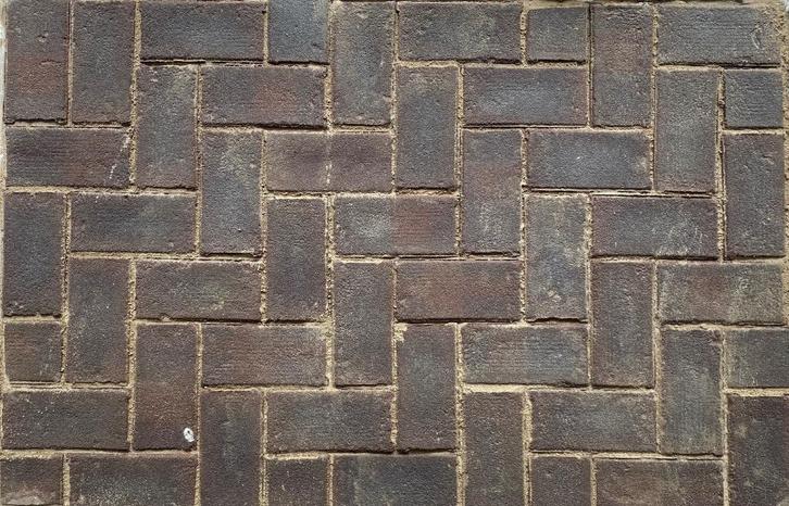 Gebakken Keiformaat Paars, Tuin en Terras, Tegels en Klinkers, Nieuw, Klinkers, Overige materialen, 10 m² of meer, Ophalen of Verzenden