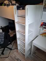 Smastad Ikea hoogslaper wit, Ophalen, Gebruikt, Eenpersoons, 90 cm