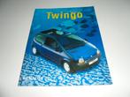 brochure Renault Twingo  1998, Verzenden, Zo goed als nieuw, Overige merken