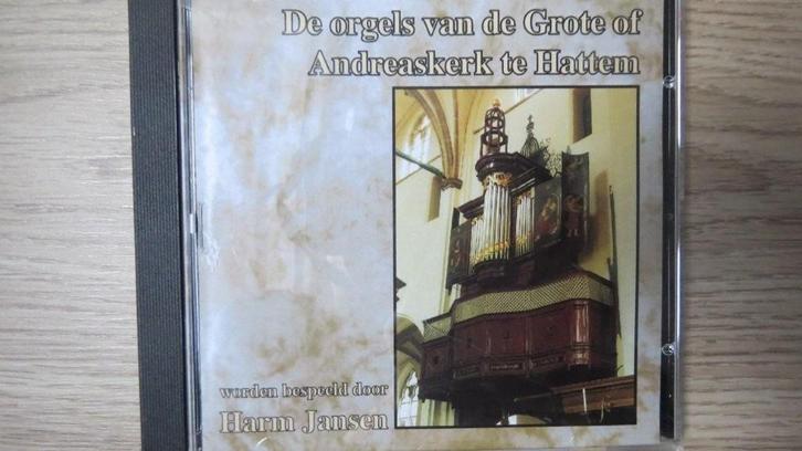 Cd orgel: De orgels van de Andreaskerk Hattem, Harm Jansen, Cd's en Dvd's, Cd's | Klassiek, Zo goed als nieuw, Kamermuziek, Classicisme