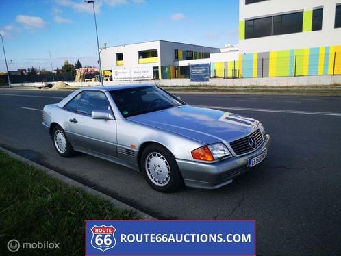Mercedes-Benz 500 SL | 1990 | Route 66 Auctions, Auto's, Oldtimers, Bedrijf, Te koop, Mercedes-Benz, Benzine, Overige carrosserieën