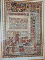 Stamboom Juliana poster, Verzamelen, Koninklijk Huis en Royalty, Ophalen of Verzenden, Zo goed als nieuw, Nederland, Kaart, Foto of Prent