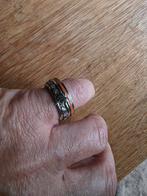 Zilver/oranje IXXXI ring maat 18. H8, 18 tot 19, Oranje, Ophalen of Verzenden, Zo goed als nieuw