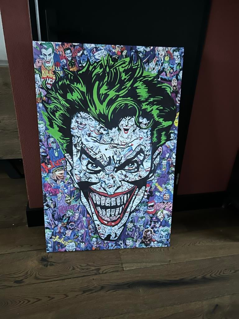 Joker Canvas - 68x100 cm, Antiek en Kunst, Kunst | Schilderijen | Klassiek, Ophalen