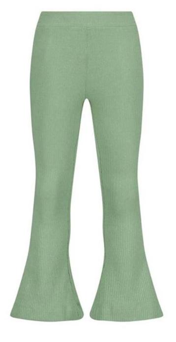 Gave RAIZZED groene rib flare pant maat 140.   beschikbaar voor biedingen