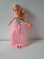 Feestjurk met telefoon voor barbie sindy fleur excl pop, Ophalen of Verzenden, Gebruikt, Kleertjes