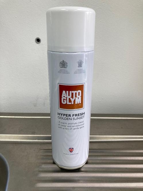 AUTOGLYM Hyper Fresh Golden Sunset - auto luchtverfrisser !, Auto diversen, Onderhoudsmiddelen, Ophalen of Verzenden