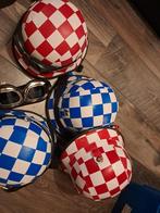 carnavals helmen (1x 10 min gedragen), Ophalen of Verzenden, Zo goed als nieuw, Overige maten