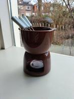 Chocolade fondueset, Ophalen of Verzenden, Zo goed als nieuw, Waxinelicht, Fondueset