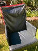 Leren eettafel stoel> HVS> leer, Gebruikt, Zwart, Design, Leer