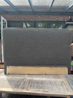 Hoofdeinde voor bed, 160cm, antraciet grijs, Ophalen, Gebruikt, Tweepersoons, 160 cm