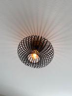 Industriele plafonnaire , zwart compleet met lamp, Ophalen, Zo goed als nieuw