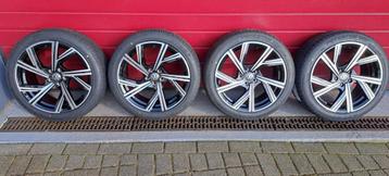 17 inch Bergamo  Polo GTI/R wielen met zomerbanden 215/45R17 beschikbaar voor biedingen