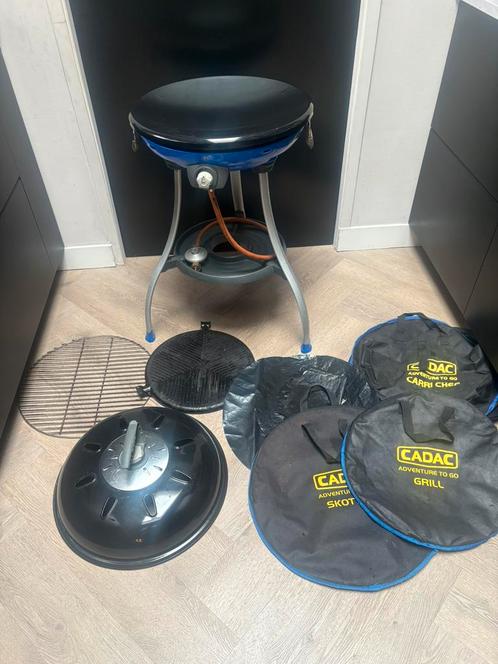 Skottelbraai cadac carri chef, Tuin en Terras, Gasbarbecues, Zo goed als nieuw, Ophalen of Verzenden