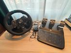 Logitech G923 Racestuur PC/XBox Compleet, Spelcomputers en Games, Spelcomputers | Xbox | Accessoires, Ophalen of Verzenden, Gebruikt