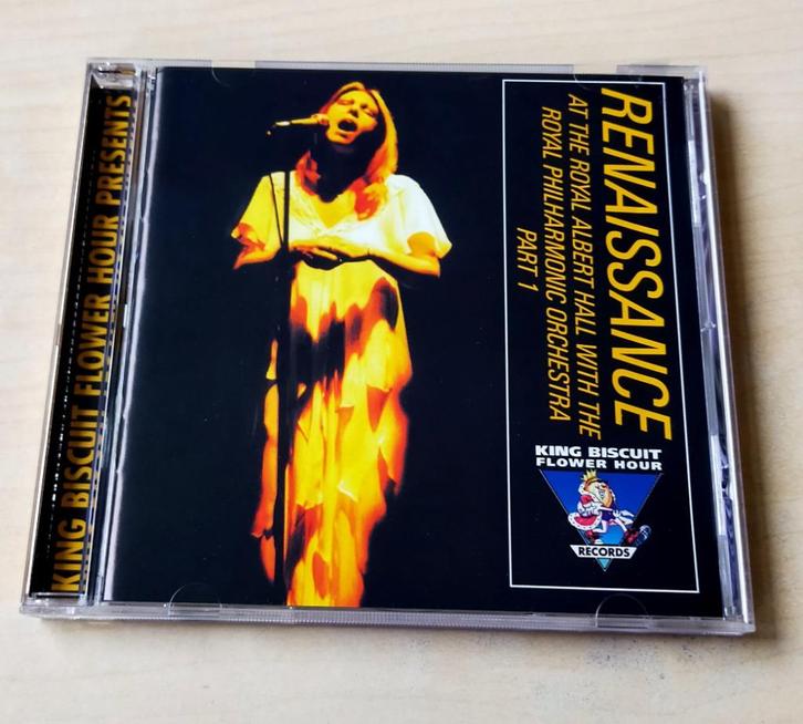 Renaissance - At The Royal Albert Hall Part 1 CD 1977/1997, Cd's en Dvd's, Cd's | Rock, Zo goed als nieuw, Progressive, Ophalen of Verzenden