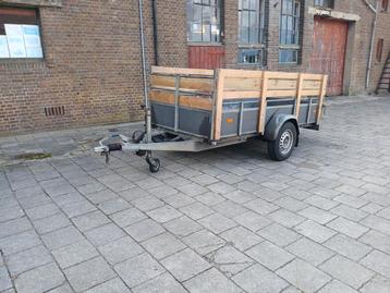 Hapert geremd 1350kg enkelasser   beschikbaar voor biedingen