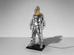 UNIEK XXXL DESIGN Chroom Beeld design object met LED licht, Ophalen