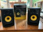 KRK R6, Audio, Tv en Foto, Luidsprekers, Zo goed als nieuw, 60 tot 120 watt, Front, Rear of Stereo speakers, Ophalen