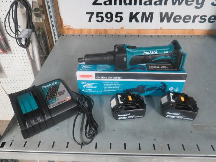 Makita DGD800 18V Li-ion accu rechte slijper stiftslijper, Doe-het-zelf en Verbouw, Gereedschap | Handgereedschap, Nieuw, Ophalen of Verzenden