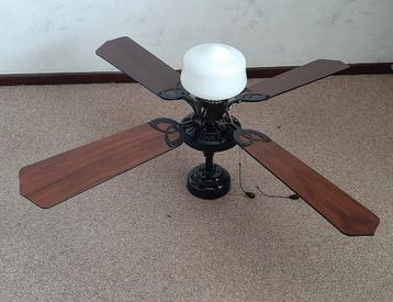 Plafondlamp met ventilator - werkt perfect! beschikbaar voor biedingen