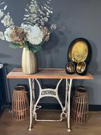 Oud naaitafeltje - 100x35x75 cm, Huis en Inrichting, Ophalen, Gebruikt, 50 tot 100 cm, Metaal