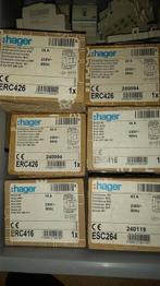 Hager magneetschakelaar, relais, hulpcontact, pulsrelais e.d, Overige typen, Ophalen of Verzenden, Zo goed als nieuw, Hagar