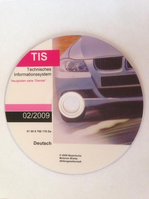 BMW TIS 02/2009 E39 E46 E32 E60 E38 E81 E90 E63 E65 E66 R50, Auto diversen, Handleidingen en Instructieboekjes, Ophalen of Verzenden