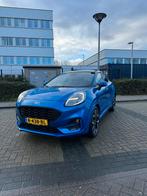 Ford Puma 1.0i Ecoboost Hybrid 125pk 2020 Blauw, Auto's, Ford, Voorwielaandrijving, 125 pk, Puma, Zwart