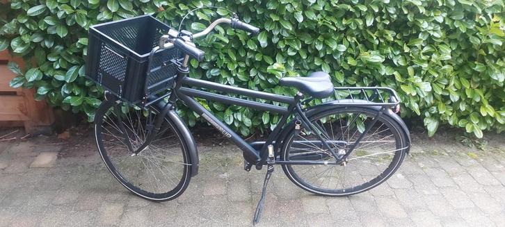 Sparta pick up jongensfiets met kratje 28 inch, Fietsen en Brommers, Fietsen | Jongens, Gebruikt, 26 inch of meer, Ophalen