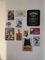 Metalen Wanddecoratie Platen - Cafe Thema, Ophalen of Verzenden, Gebruikt