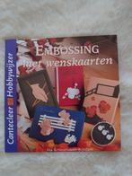 Embossing met wenskaarten - Ina Scheurwater-Rijsdam, Hobby en Vrije tijd, Verzenden, Nieuw, Overige thema's, Pons of Mal