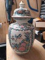 Chinese vaas met deksel, Antiek en Kunst, Ophalen of Verzenden