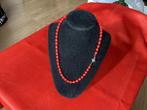 Bloedkoralen ketting, Sieraden, Tassen en Uiterlijk, Antieke sieraden, Ophalen of Verzenden, Overige materialen, Ketting