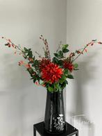 Zijden silk najaarsboeket in oranje tinten NIEUW!, Binnen, Info@flowersbymirjam.nl, Nieuw, Transformatorstraat 6a