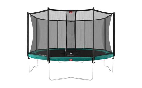 Elfje Trampoline 430 incl. Berg Safetynet en reserve delen., Kinderen en Baby's, Speelgoed | Buiten | Trampolines, Gebruikt, Ophalen