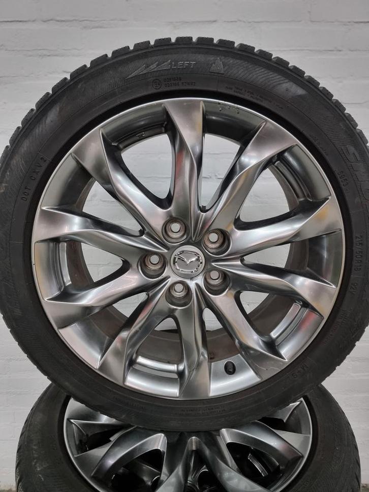 Orig. 18" Mazda CX-3 velgen, winterset winterbanden, Auto-onderdelen, Banden en Velgen, Banden en Velgen, Winterbanden, 18 inch