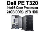 Dell PE T320 Server, Intel 6-Core, 24GB DDR3, 2TB HDD | ZFS, Gebruikt, Ophalen of Verzenden