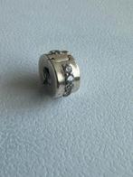 Pandira clip met zirkonia steentjes, Ophalen of Verzenden, Zo goed als nieuw, Zilver, Pandora