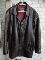 Mooie kwaliteit SAKI leren herenjas model Terence, Kleding | Heren, Maat 52/54 (L), Bruin, Ophalen of Verzenden, SAKI