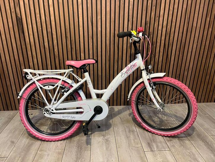 Loekie Superstar 20 inch meisjesfiets, Fietsen en Brommers, Fietsen | Meisjes